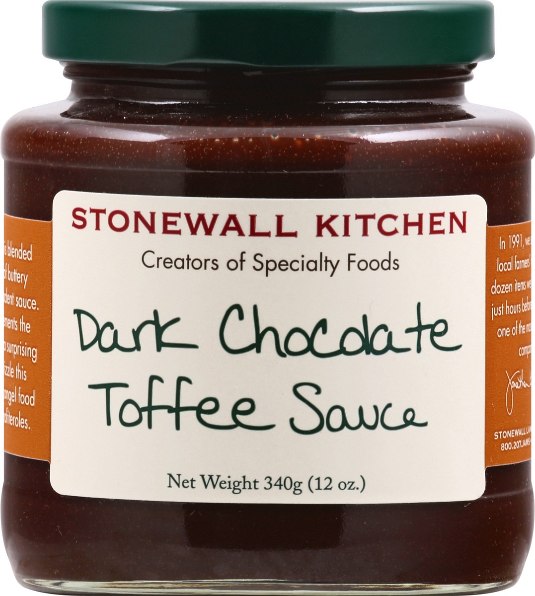 slide 13 of 13, Stonewall Kitchen Sauce Dark Chocolate Toffee, 340 g