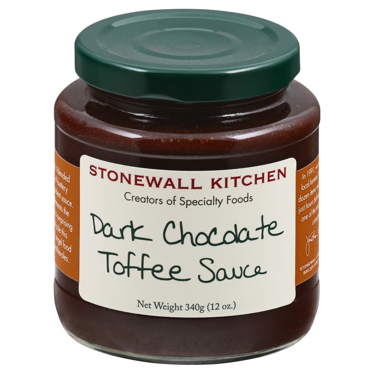 slide 6 of 13, Stonewall Kitchen Sauce Dark Chocolate Toffee, 340 g