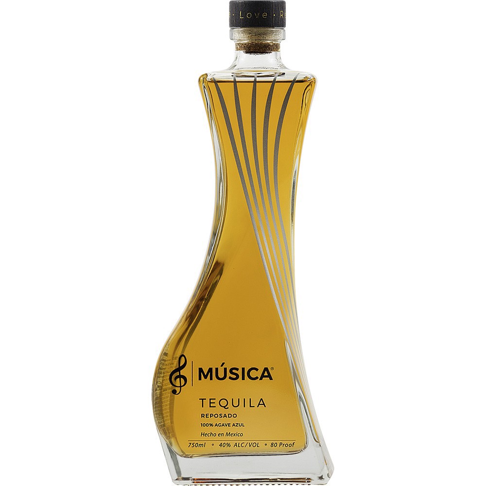 slide 1 of 1, Musica Reposado Tequila, 750 ml