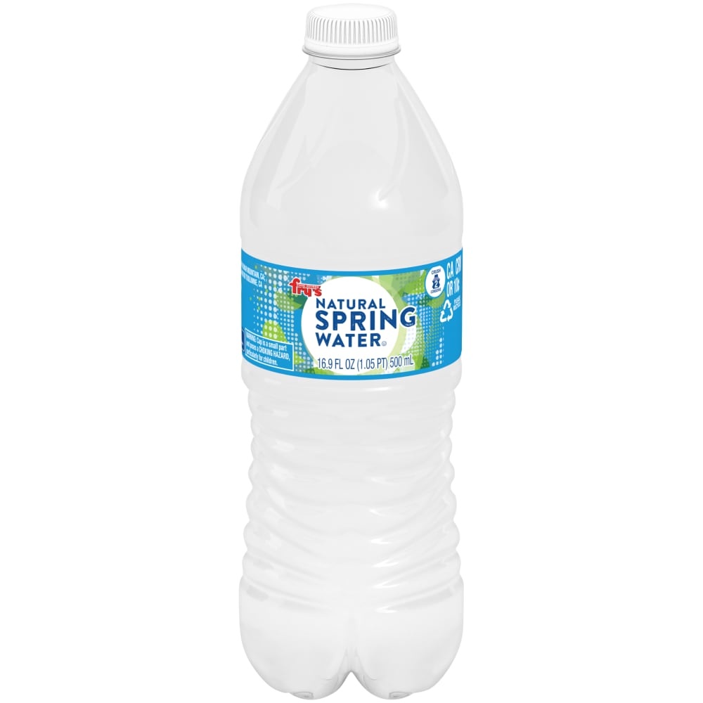 slide 1 of 1, Fry's Natural Spring Water - 16.9 fl oz, 16.9 fl oz