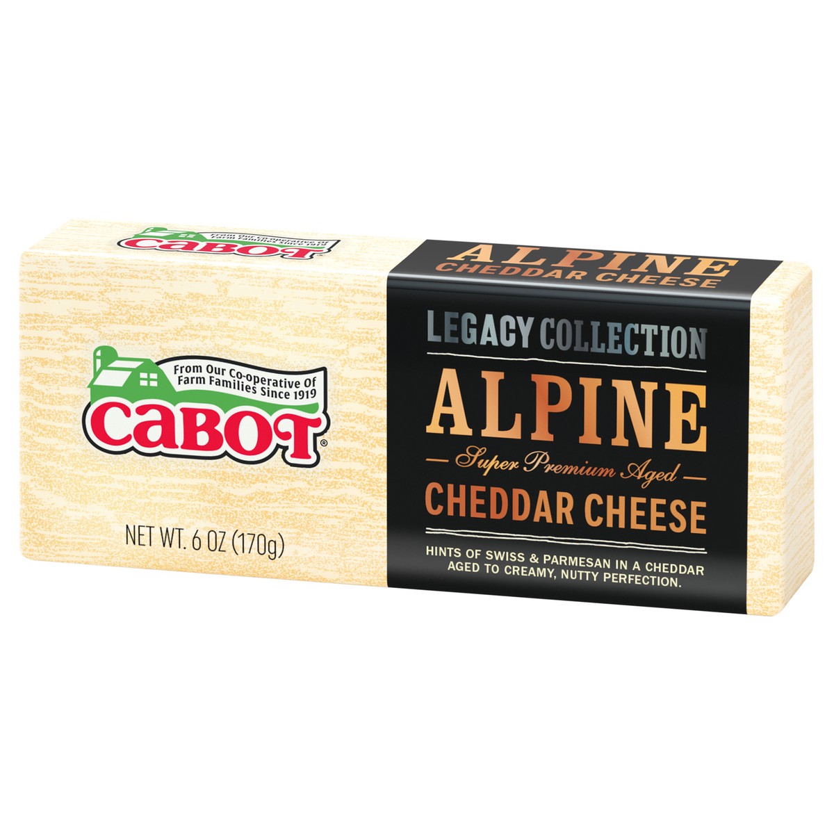 slide 3 of 8, 12/6Oz Alpine Cheddar Bar, 8 oz