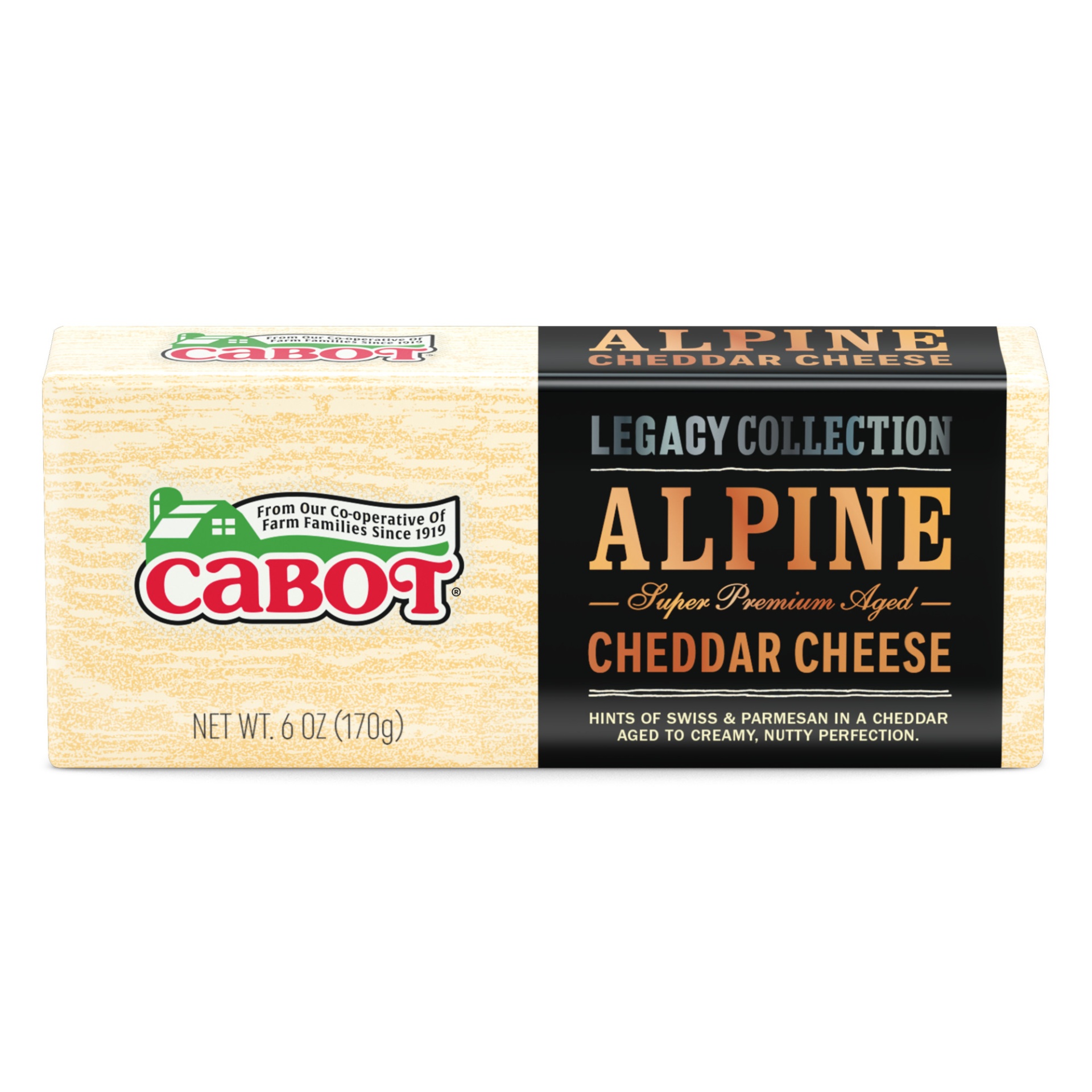 slide 1 of 4, Cabot Alpine Cheddar Cheese, 6 oz