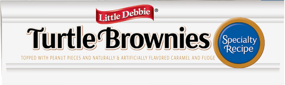 slide 3 of 14, Little Debbie Snack Cakes, Little Debbie Family Pack Turtle Brownies, 8 ct