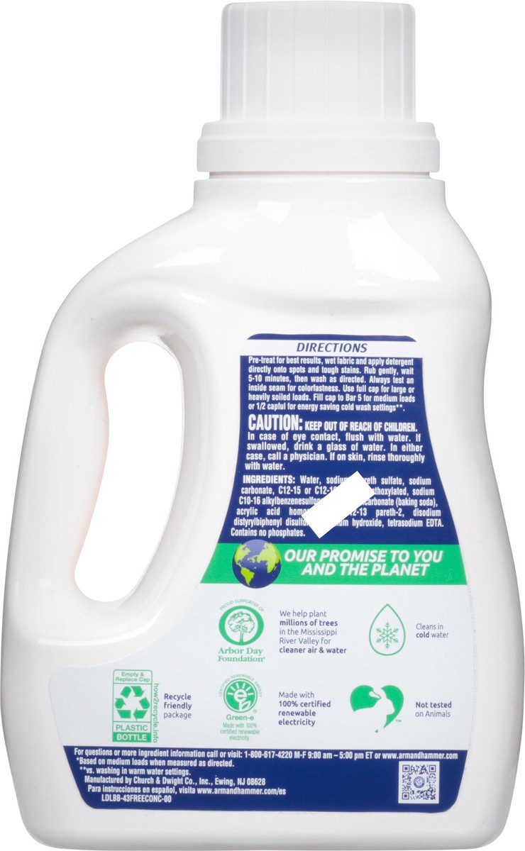 slide 11 of 13, ARM & HAMMER Sensitive Skin Detergent 45 fl oz, 45 fl oz