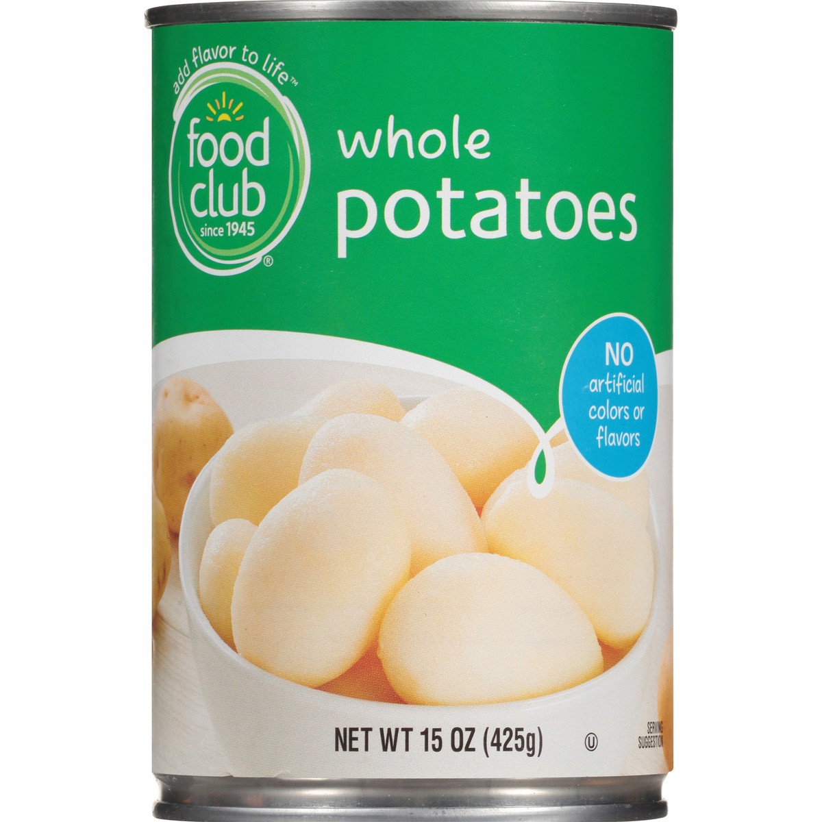 slide 6 of 9, Food Club Whole Potatoes, 15 oz