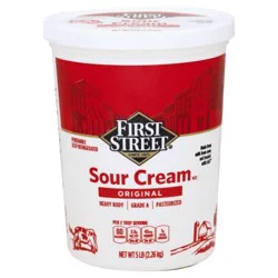 First Street Sour Cream