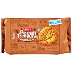 H-E-B Pecan Treasures Almond and Pecan Shortbread