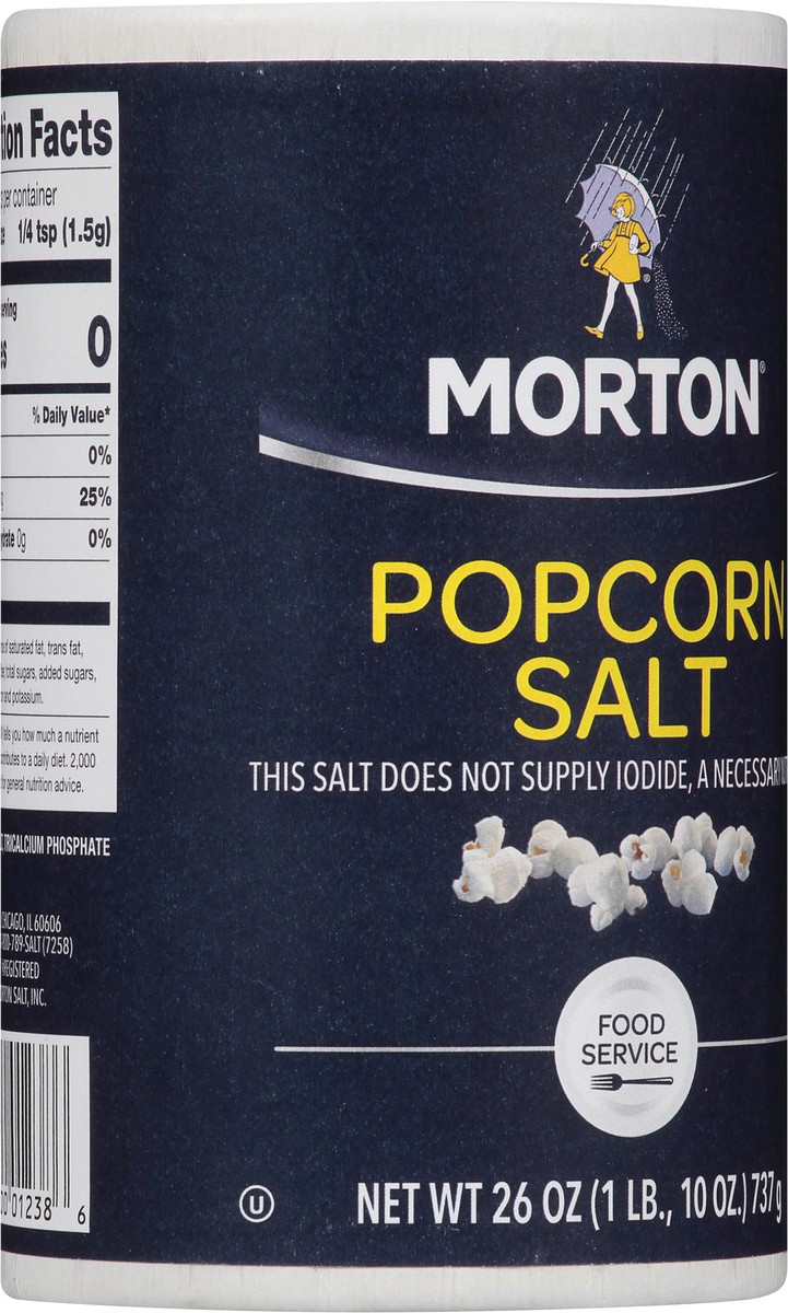 slide 9 of 10, Morton Popcorn Salt 26 oz, 26 oz