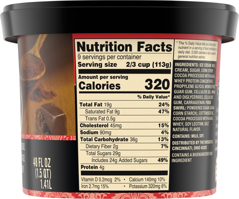 slide 4 of 5, Private Selection Denali Extremem Maximum Fudge Moose Tracks Ice Cream, 48 fl oz