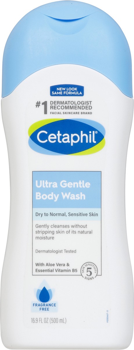 slide 4 of 9, Cetaphil Ultra Gentle Body Wash 16.9 fl oz, 16.9 oz