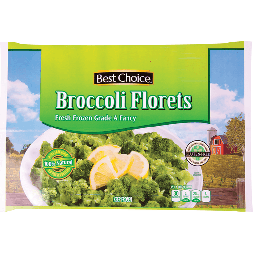 slide 1 of 1, Best Choice Broccoli Florets, 16 oz