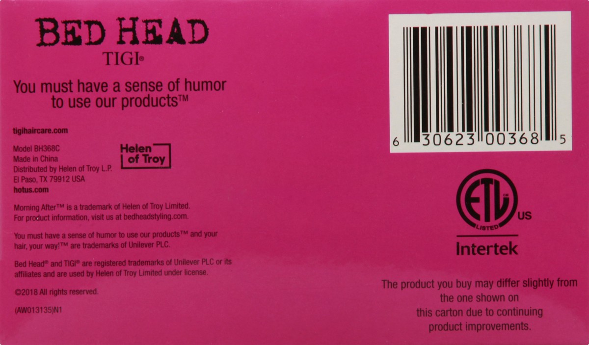 slide 7 of 11, Bed Head 1 Inch Tourmaline Ceramic Hair Smoother 1 ea, 1 ea