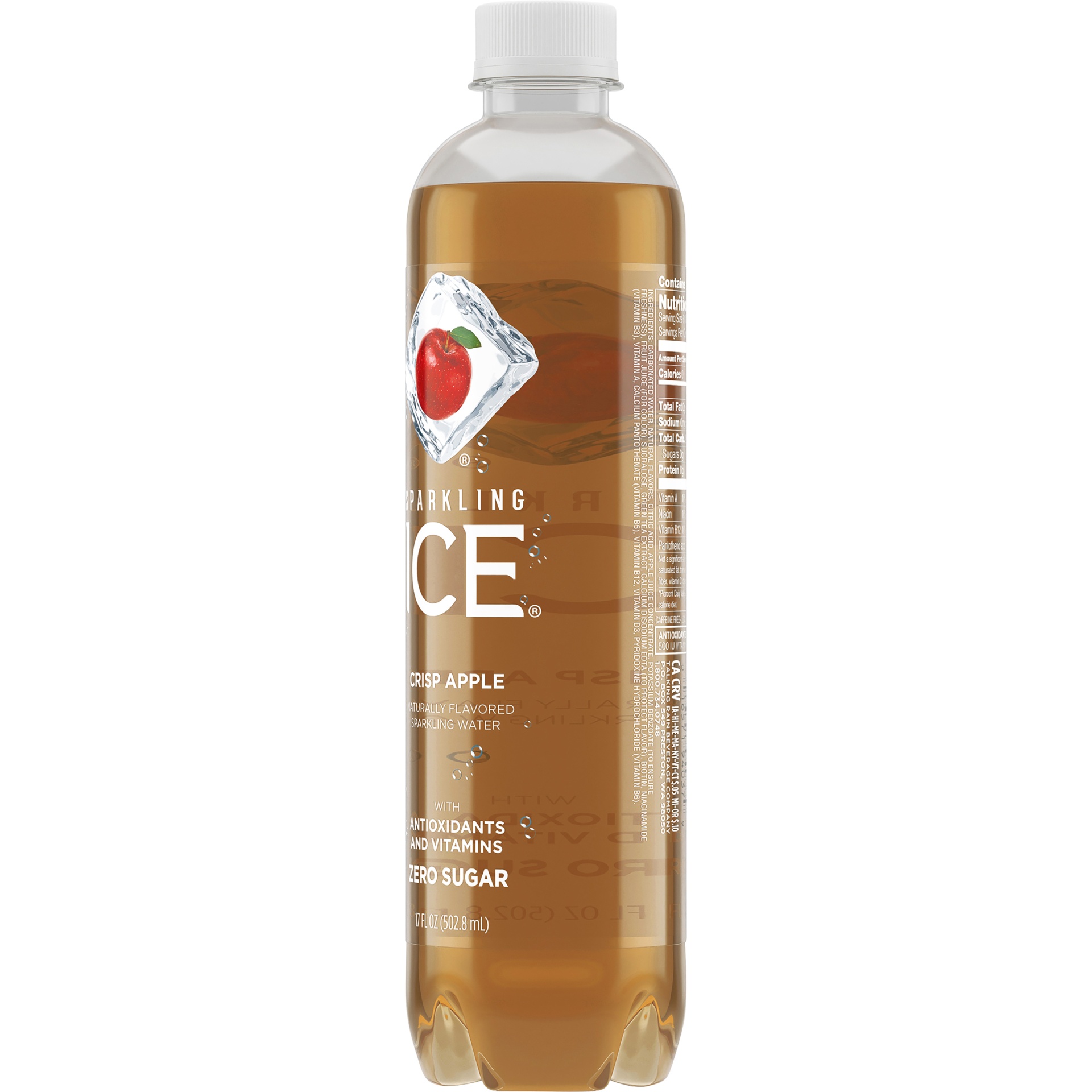 slide 4 of 6, Sparkling ICE Crisp Apple Sparkling Water, 17 fl oz