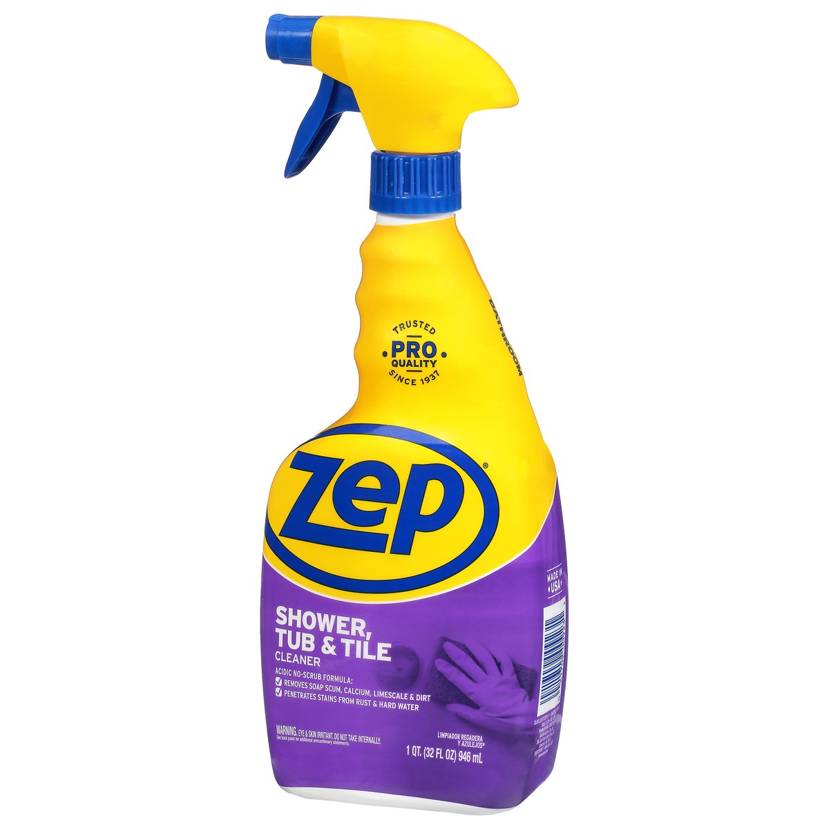 slide 8 of 11, Zep Shower Tub Tile Cleaner, 32 oz