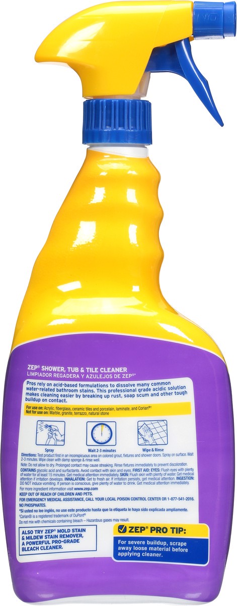 slide 3 of 11, Zep Shower Tub Tile Cleaner, 32 oz