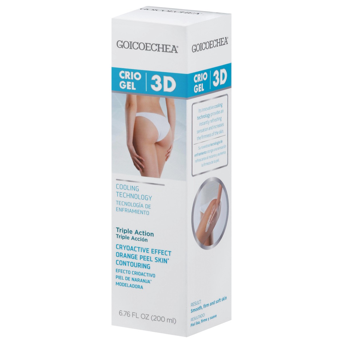 slide 7 of 9, Goicoechea Triple Action 3D Crio Gel 6.76 fl oz, 6.76 fl oz