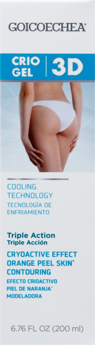 slide 6 of 9, Goicoechea Triple Action 3D Crio Gel 6.76 fl oz, 6.76 fl oz