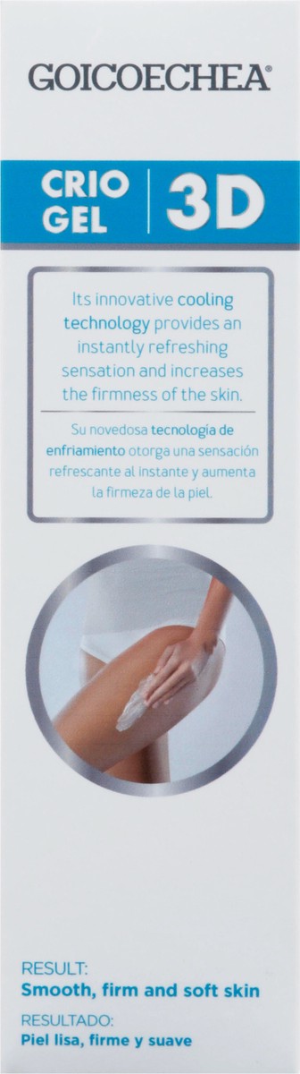 slide 2 of 9, Goicoechea Triple Action 3D Crio Gel 6.76 fl oz, 6.76 fl oz