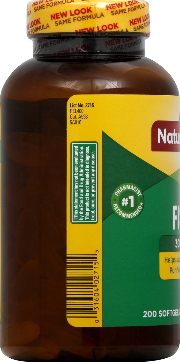 slide 4 of 7, Nature Made Burp Less Fish Oil 1000 mg Softgels, Fish Oil Supplements, Omega 3 Fish Oil for Healthy Heart Support, Omega 3 Supplement with 200 Softgels, 100 Day Supply, 200 ct