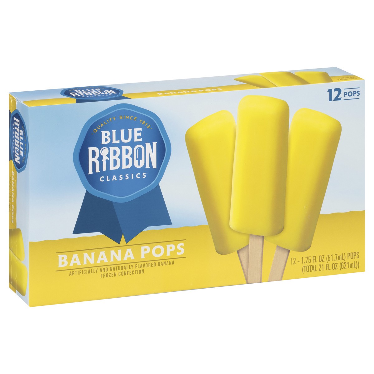 slide 2 of 9, Blue Ribbon Classics Banana Pops 12 - 1.75 fl oz Packs, 12 ct