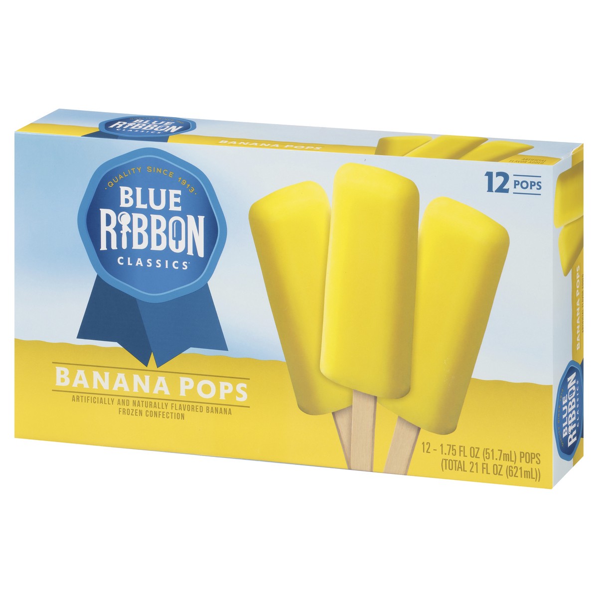 slide 3 of 9, Blue Ribbon Classics Banana Pops 12 - 1.75 fl oz Packs, 12 ct