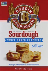 Boudin Sourdough Crackers 5 oz