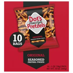 Dot's Homestyle Pretzels Seasoned Original Pretzel Twists - 10 ea