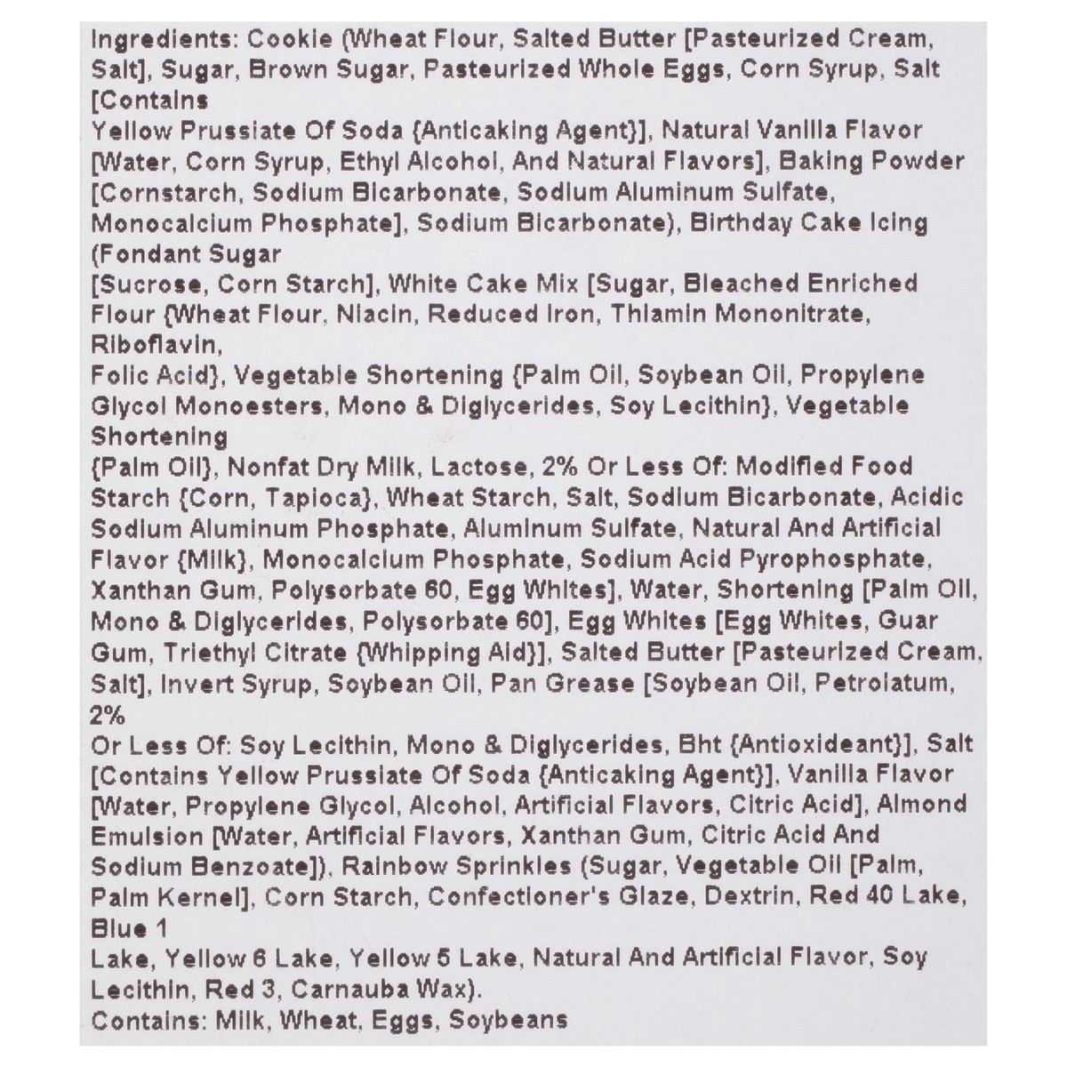slide 5 of 11, Lunds & Byerlys Birthday Cake Colossal Cookie 1 ea, 1 ct