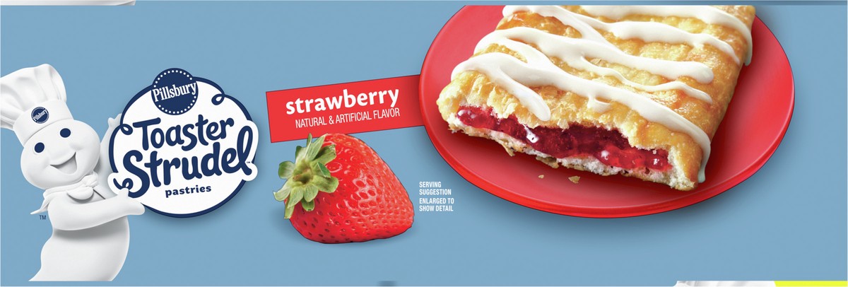 slide 9 of 9, Toaster Strudel Pastries, Strawberry, 12 ct, 23.4 oz, 23.4 oz