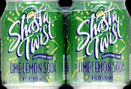 slide 1 of 1, Shasta Lemon Lime Twist Soda, 32 oz