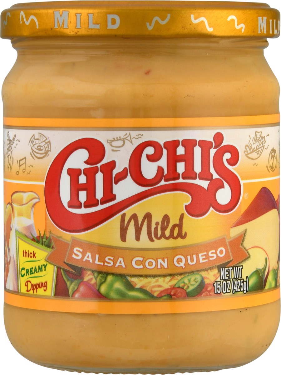 slide 2 of 9, Chi-Chi's Mild Salsa Con Queso 15 oz Jar, 15 oz