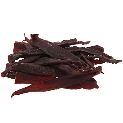 slide 1 of 1, Prasek's Teriyaki Jerky, per lb