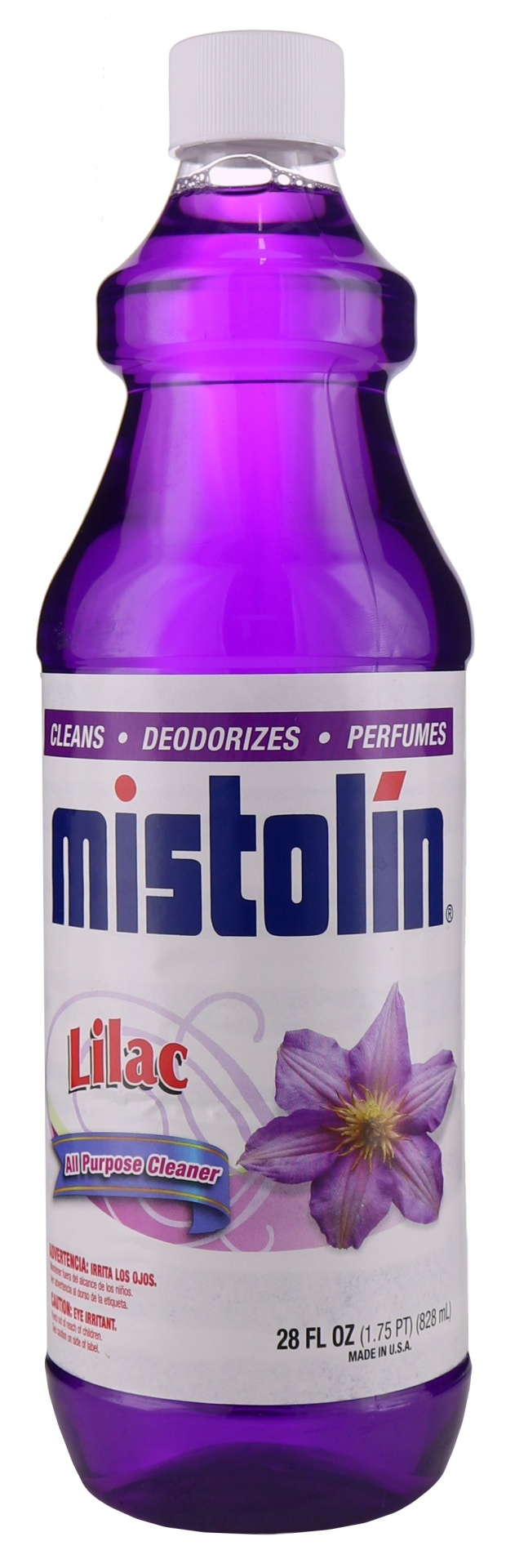 slide 1 of 1, Mistolin Lilac All Purpose Cleaner, 28 oz