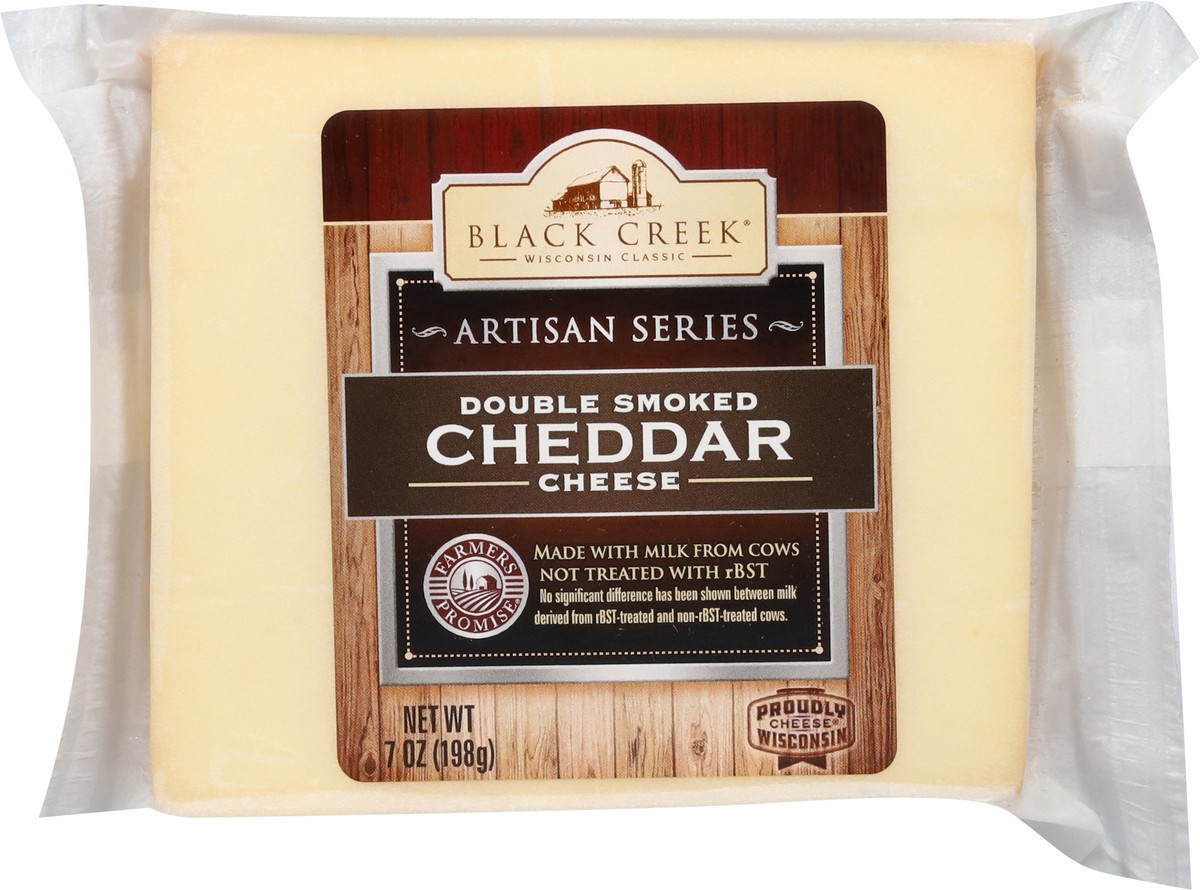 slide 3 of 12, Black Creek Artisan Series Double Smoked Cheddar Cheese 7 oz, 7 oz