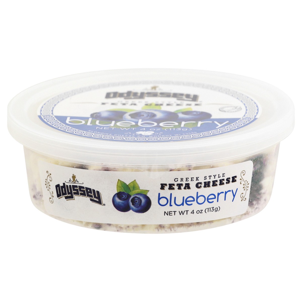 slide 5 of 12, Odyssey Greek Style Blueberry Feta Cheese 4 oz, 4 oz