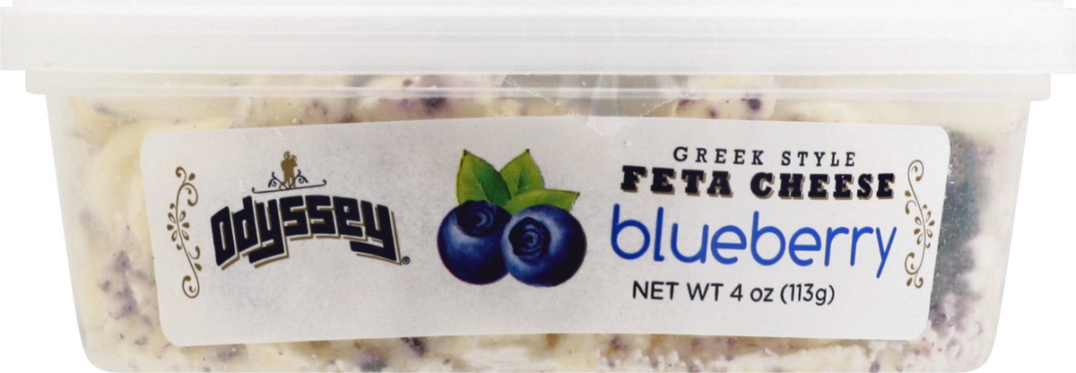 slide 7 of 12, Odyssey Greek Style Blueberry Feta Cheese 4 oz, 4 oz