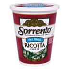 slide 1 of 1, Sorrento Fat Free Ricotta Cheese, 32 oz