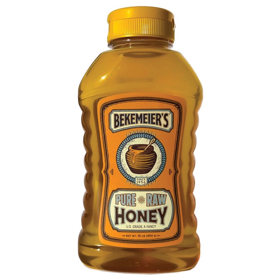 slide 1 of 1, Bekemeier's Pure Raw Honey, 16 oz