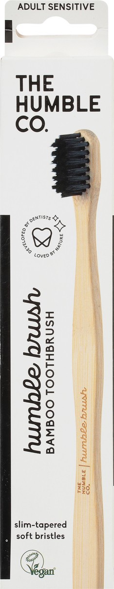 slide 8 of 9, The Humble Co. Adult Sensitive Humble Brush Bamboo Toothbrush 1 1 ea, 1 ct