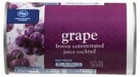 slide 1 of 1, Kroger Frozen Grape Juice Concentrate, 12 fl oz