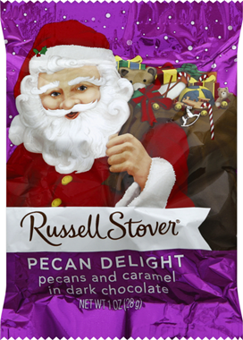 slide 1 of 1, Russell Stover Drk Choc Pecan Delight, 1 oz