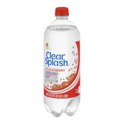 Clear Splash Sparkling Water Beverage Wild Cherry