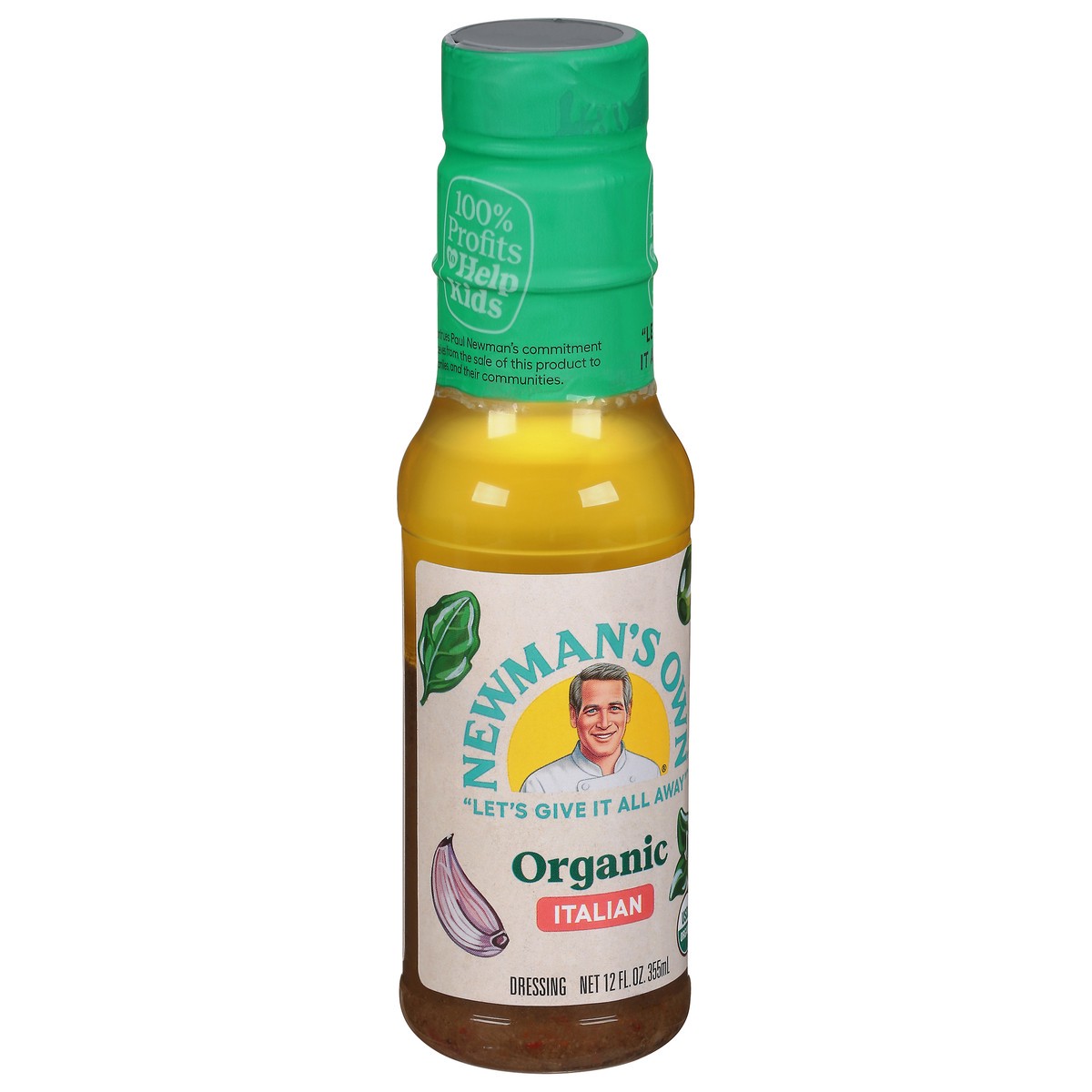 slide 6 of 9, Newman's Own Organic Italian Dressing 12 fl oz, 12 fl oz