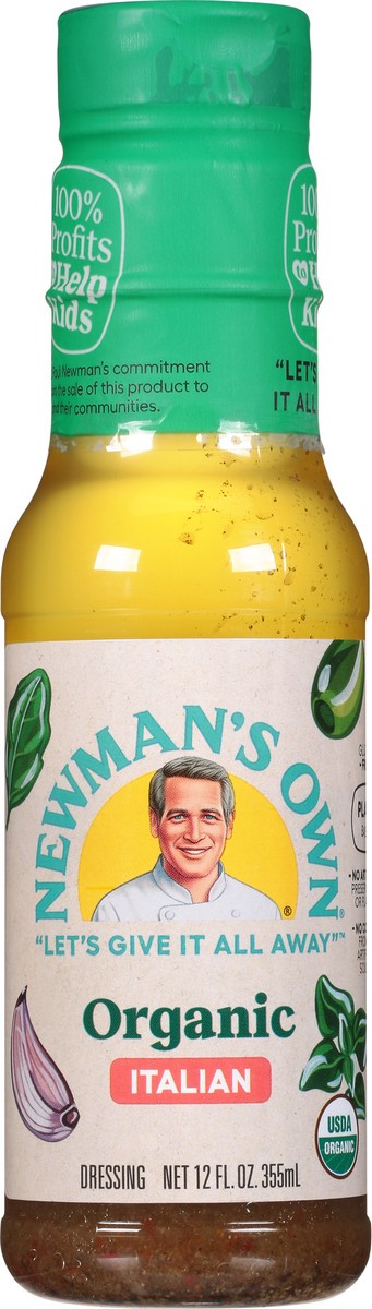 slide 7 of 9, Newman's Own Organic Italian Dressing 12 fl oz, 12 fl oz