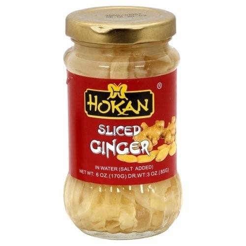 slide 1 of 2, Hokan Sliced Ginger, 6 oz