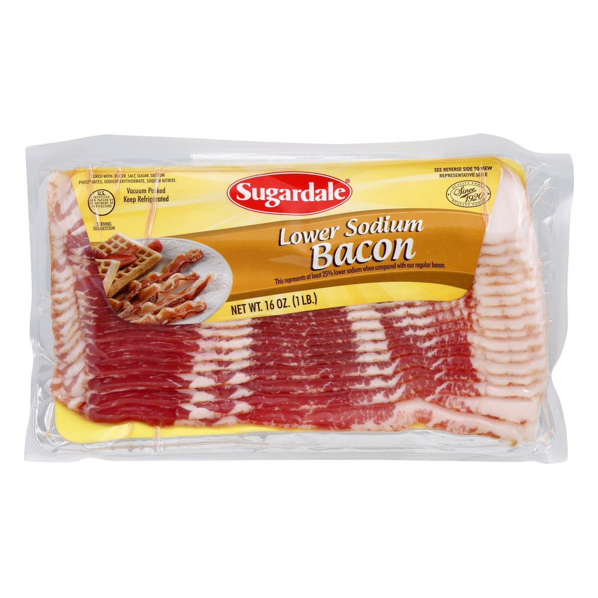 slide 9 of 9, Sugardale Bacon 16 oz, 16 oz