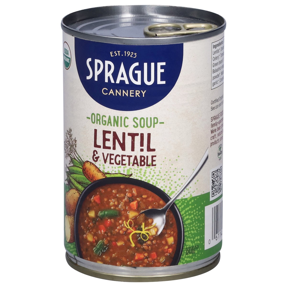 slide 2 of 15, Sprague Organic Lentil & Vegetable Soup 15 oz, 15 oz