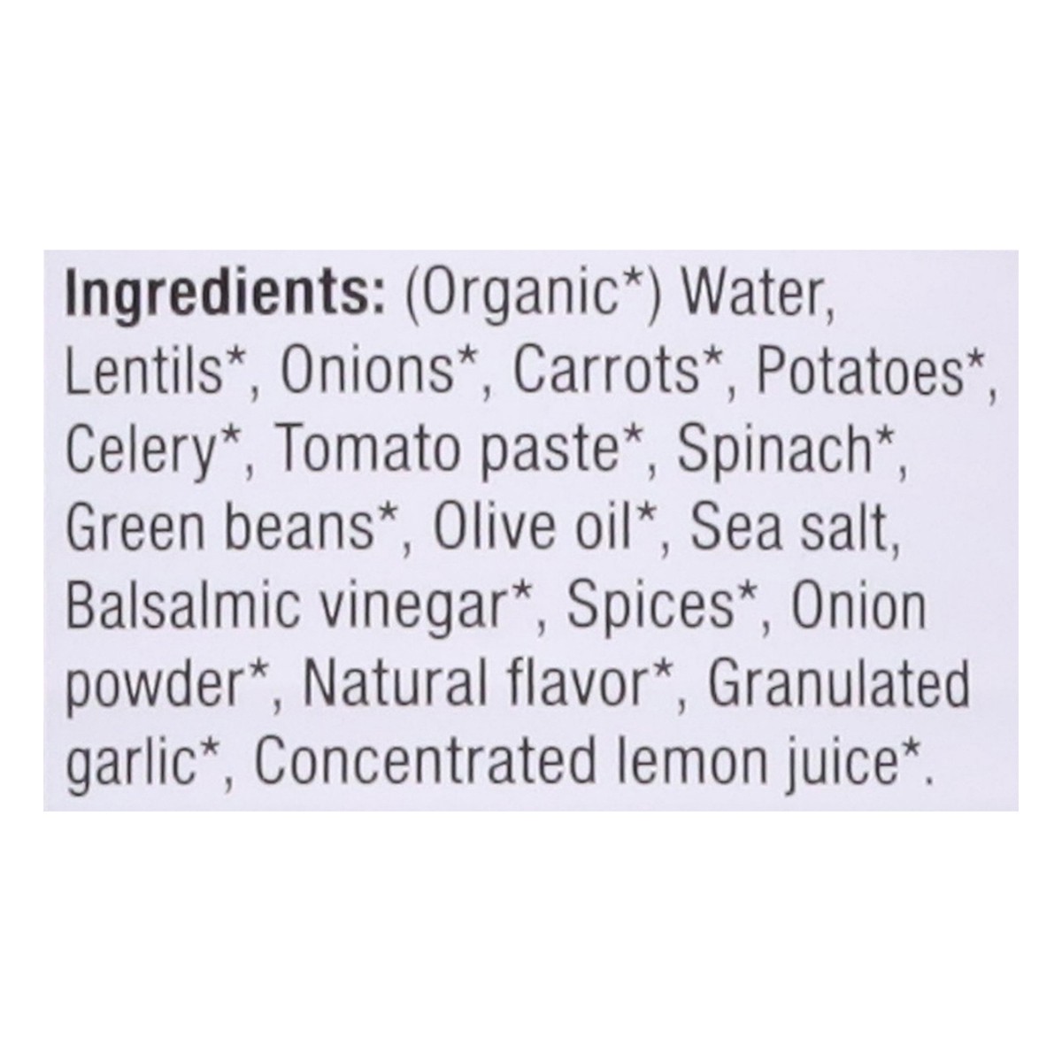 slide 3 of 15, Sprague Organic Lentil & Vegetable Soup 15 oz, 15 oz