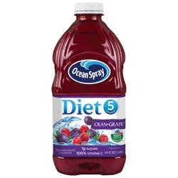 Ocean Spray Diet 5 Cran-Grape Juice