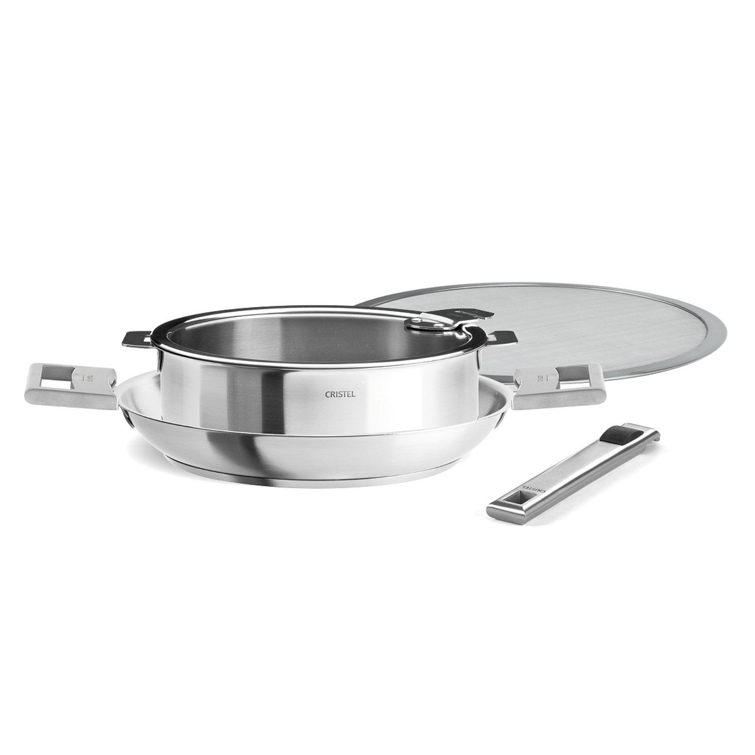 slide 1 of 1, CRISTEL Strate Cookware Set, 7 ct